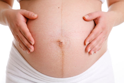 linea nigra pregnant belly