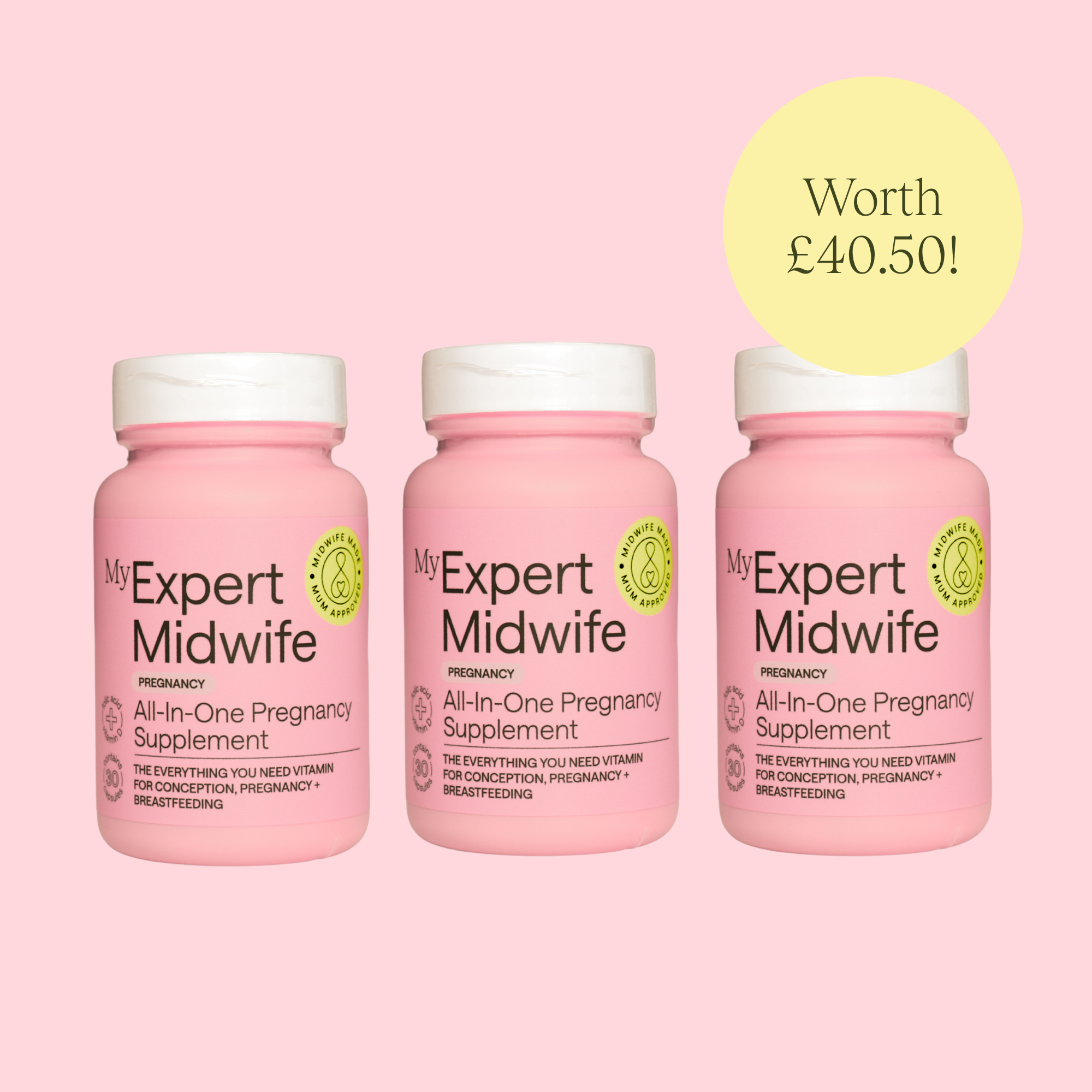 All-in-One Pregnancy Supplements Triple Pack   All-in-One Pregnancy Supplements Triple Pack