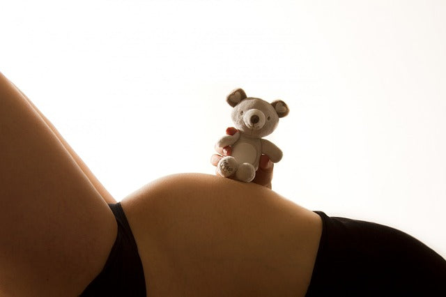  20 - 24 weeks pregnant belly bear 