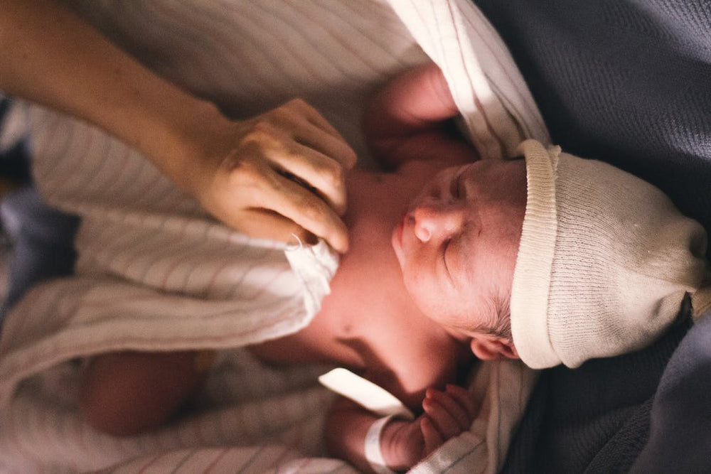  Newborn baby with a rash 