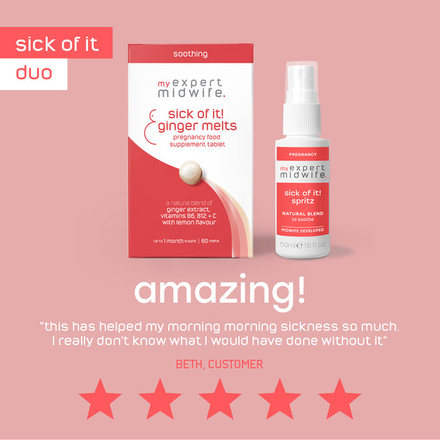 Sick of it! Duo Morning Sickness Relief