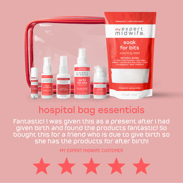 Hospital Bag Set Pre-packed with Essentials for Labour