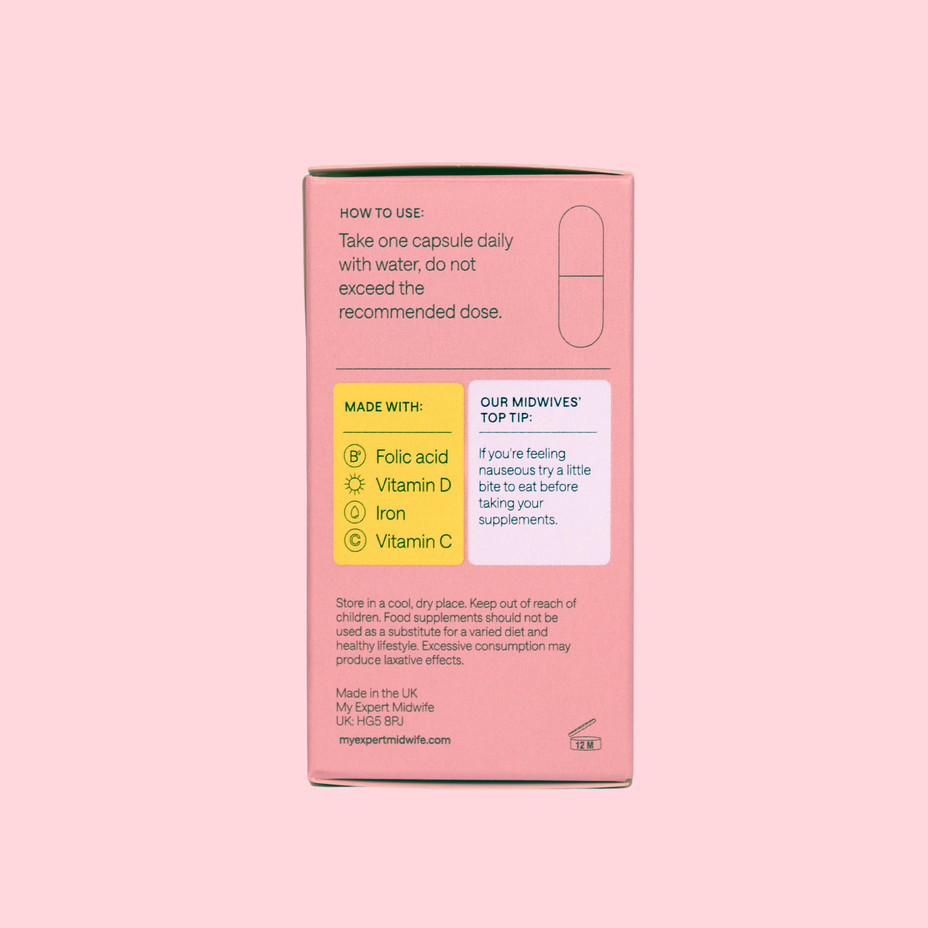 All-in-One Pregnancy Supplements Triple Pack