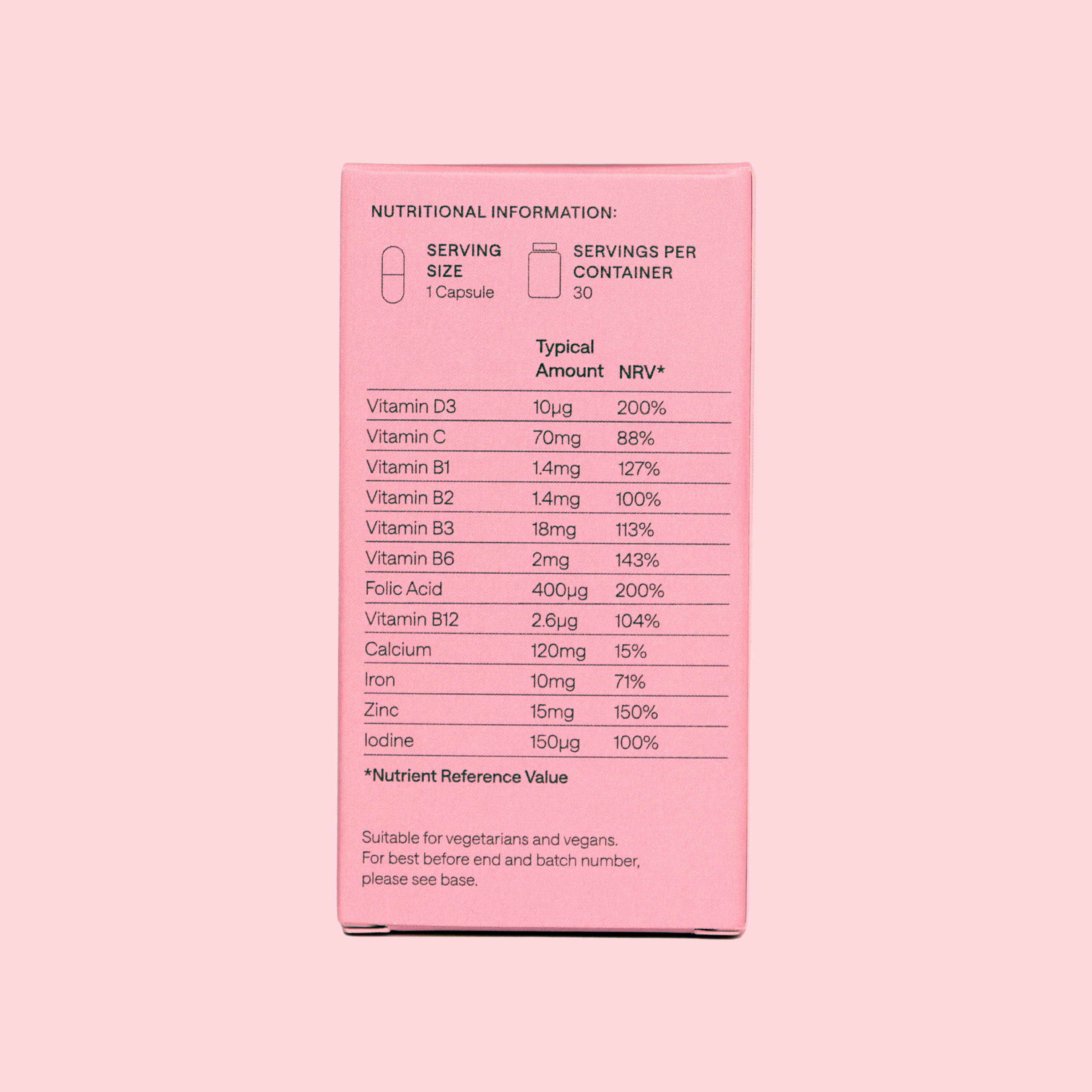 All-In-One Pregnancy Supplements (pack of 30)