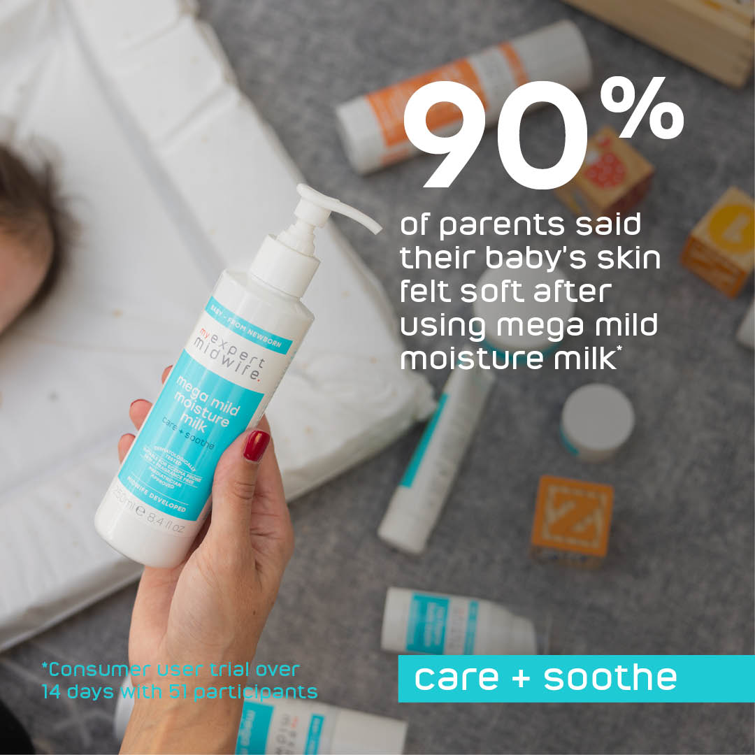 Moisturiser for newborn dry skin - Dermatologically tested, Paediatrician approved, suitable for eczema prone skin + fragrance free