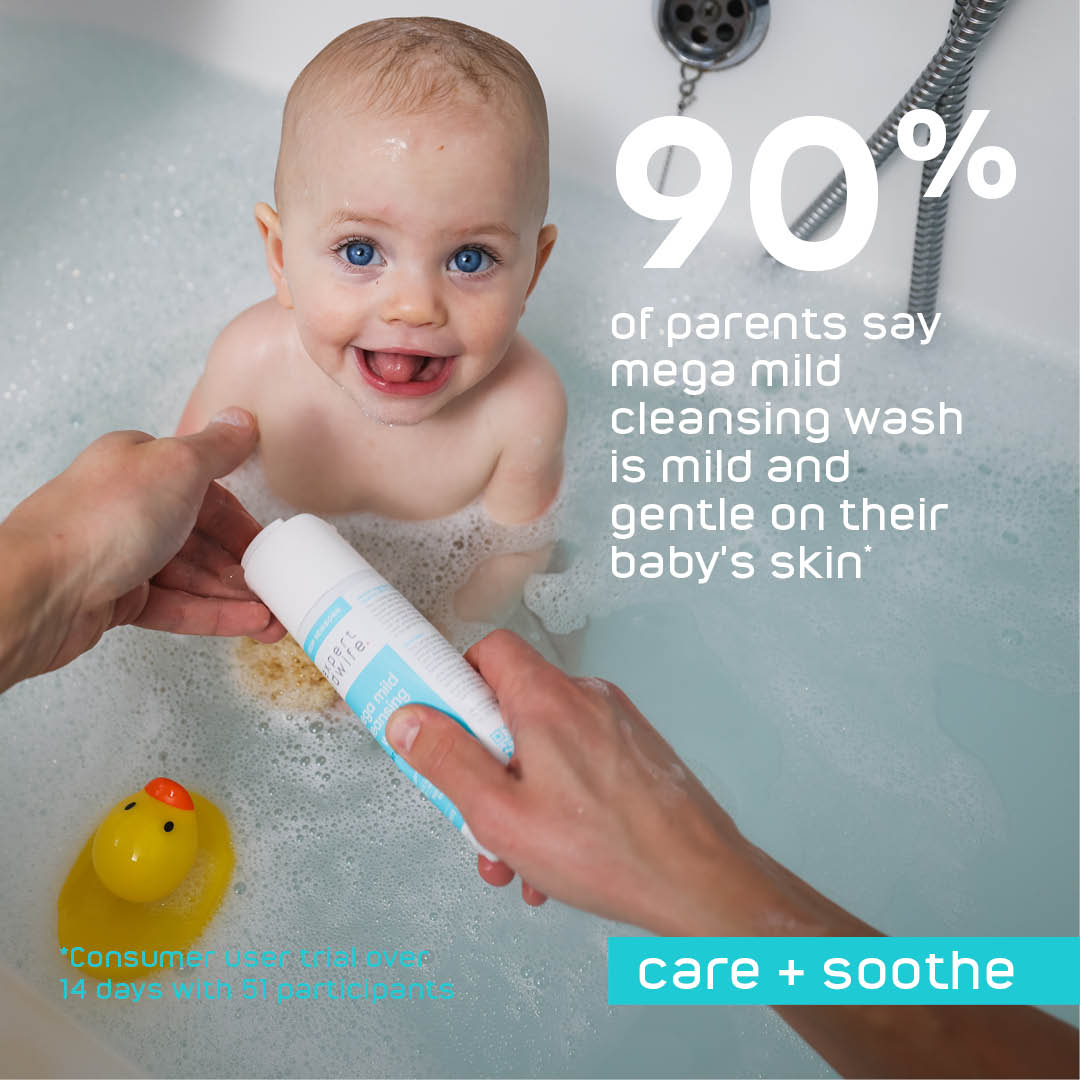 Baby Body Wash - Dermatologically tested, Paediatrician approved, suitable for eczema prone skin + fragrance free