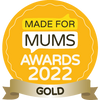 My Expert Midwife winning Made for Mums Awards 2022 Gold