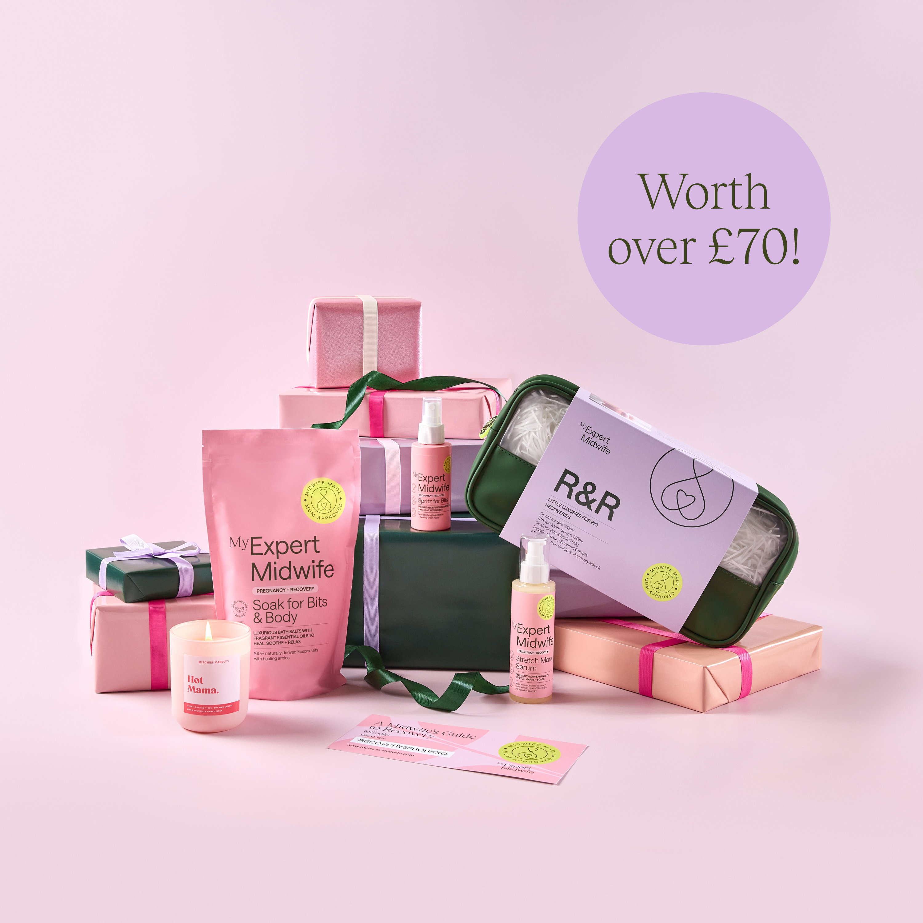  *NEW & EXCLUSIVE* R&R: The Ultimate Postpartum Recovery Set 