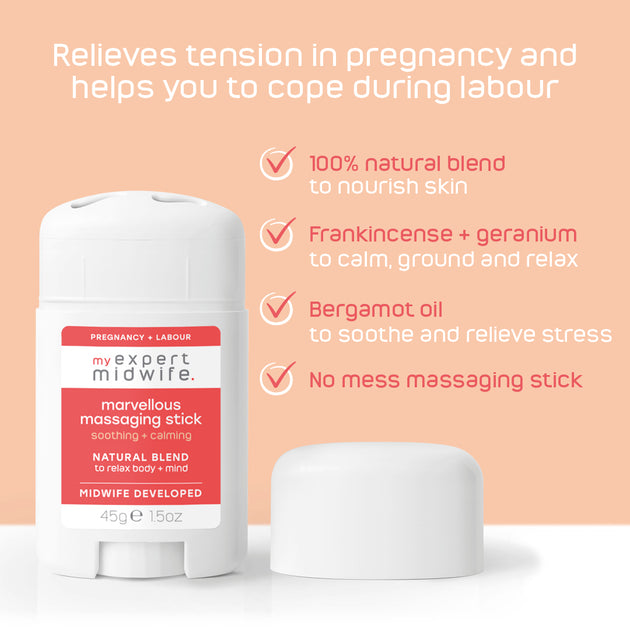 Marvellous Massaging Stick - relieves tension in pregnancy